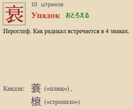 Упадок